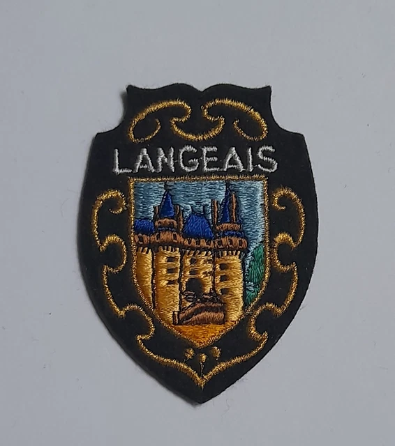 Ecusson Brodé Vintage - Les Saintes-Maries-de-la-Mer (13) - Fabriqué En France - Très Bon état