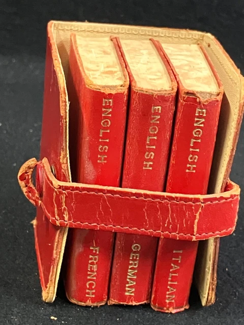 豆本 BURGESS & BOWES MIDGET Dictionary Original vintage miniature