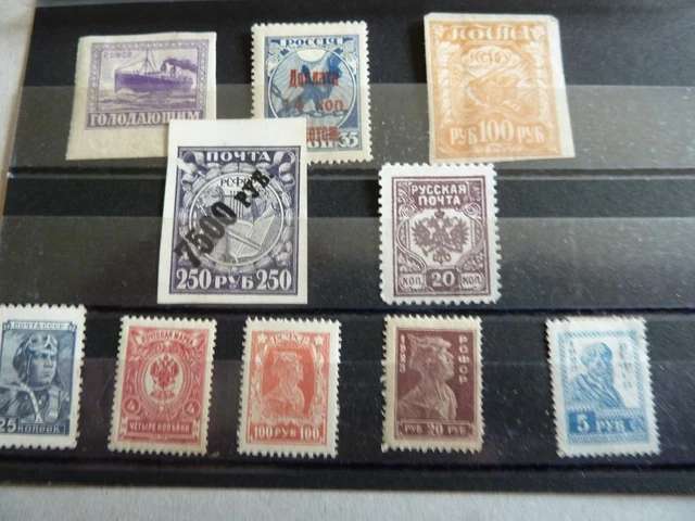 Lot de 500 timbres d'Italie - Collection