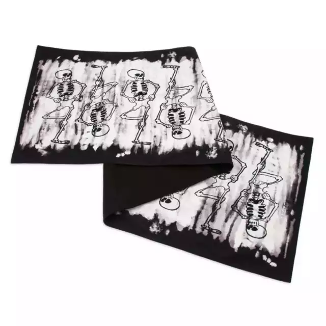 Disney Parks The Skeleton Dance Reversible Table Runner