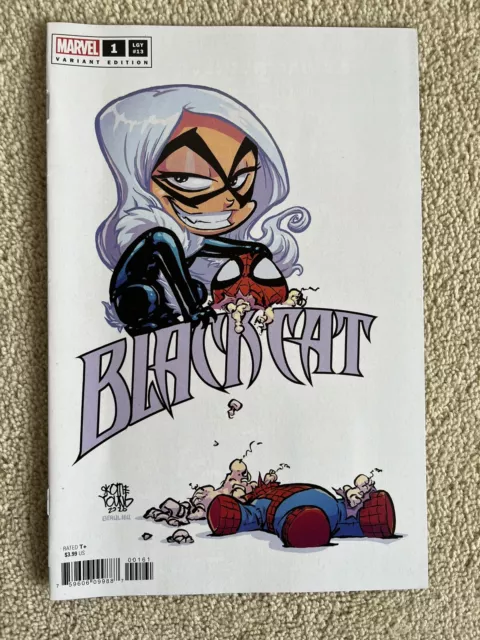 Black Cat #1 Skottie Young Variant New Unread NM Bagged & Boarded