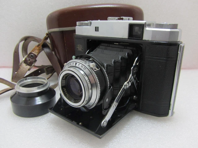 ZEISS SUPER IKONTA lll (531/16) 6x6 cámara tessar 1:3,5 f = 75 mm (estuche)