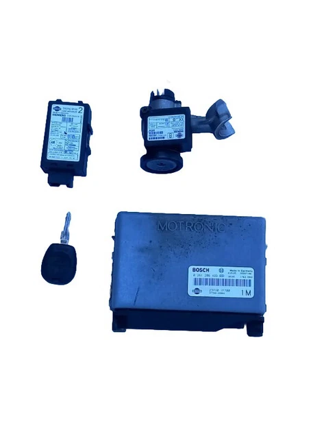 Kit Accensione Centralina Motore Chiave Nissan Micra K11 Bosch 0261206499