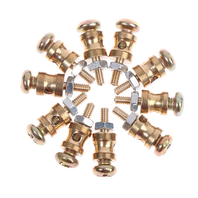 10pcs RC Airplane Pushrod Linkage Stopper Servo Connectors Adjustabl.z9