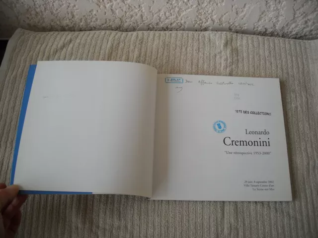 catalogue exposition Cremonini 1953 - 2000 villa tamaris la seyne sur mer 2002 3