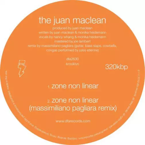 The Juan MacLea What Do You Feel Free About?/Zone Non Linea (Vinyl) (US IMPORT)