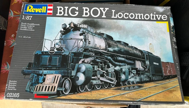 Revell Maquette Locomotive Big Boy Échelle 1:87 - Kit à Monter 2165, 87 Pièces, Longueur 46,4 Cm