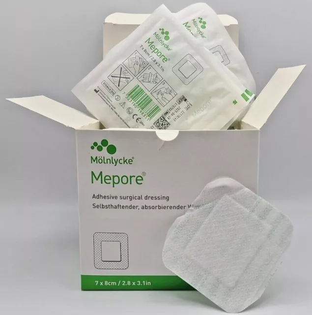 Mepore Sterile Adhesive Absorbent Dressing - All Sizes Available in Packs of 10