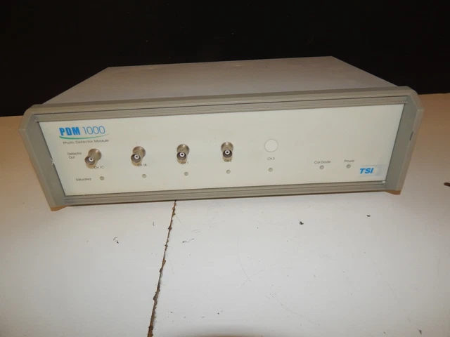 ^^ TSI Model PDM 1000-2P 4 Channel Photo Detector Module (AWQ83)