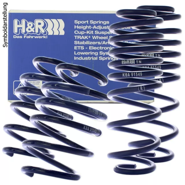 H&R Federn Tieferlegungsfedern Vorne ab 45mm / Hinten bis 50mm Fahrwerksfedern