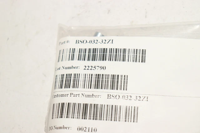 (25-Pk) Blind Threaded Standoffs #10-32 BSO-032-32ZI
