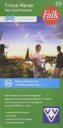 FRIESE MEREN 3 Cycle Map (Falkplan fietskaart, Band 3) de ... | Livre ...
