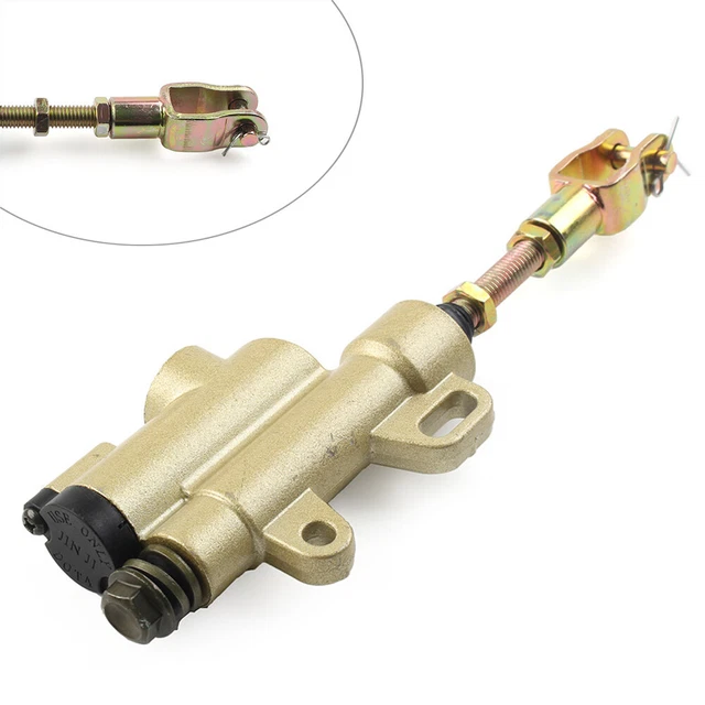 REAR HYDRAULIC MASTER Cylinder Brake Pump Caliper Pad Assembly for Pit