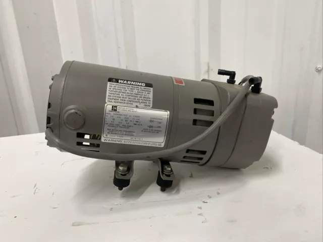 Emerson S55NXNDC-7012 Rotary Vane Vacuum Pump 1/4hp 100-115v-ac