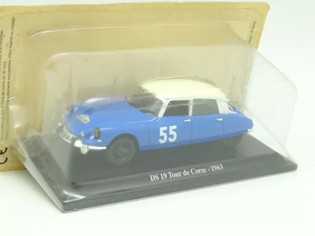 Universal Hobbies Presse 1/43 - Citroen DS 19 Tour de Corse 1963