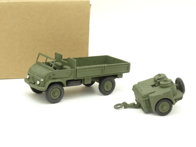 Dinky Toys France Militaire 1/43 - Lot Mercedes Unimog + Cuisine Marion