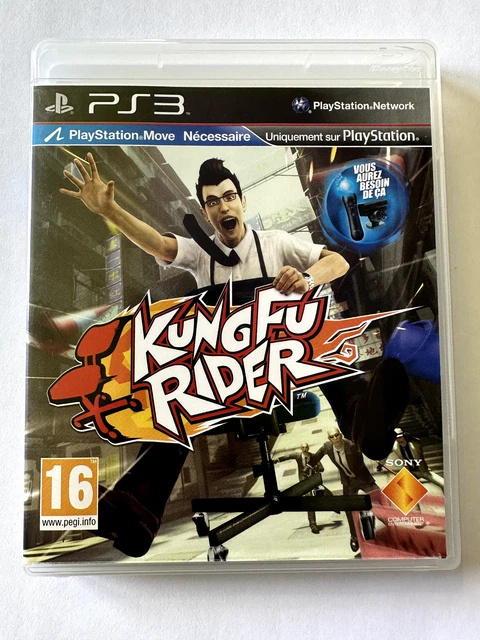 Jeu Kung Fu Rider PS3 - Complet, Testé, Bon état - Zone 2 PAL - FR