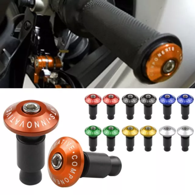 Grips Cap Weight Handle Bar Plug Motorcycle Handlebar End Motorbike Accessories