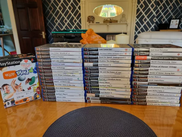 Bundle Joblot 48 x PS2 Playstation 2 Games SEE DESC