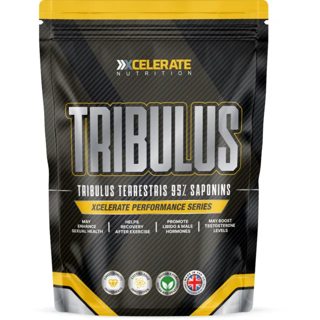 Tribulus Terrestris Capsules 1700mg 95% Saponins Strong Testosterone Booster