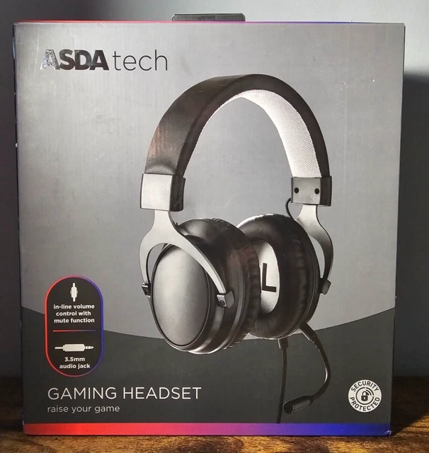 ASDA TECH GAMING headset 4.99 PicClick UK