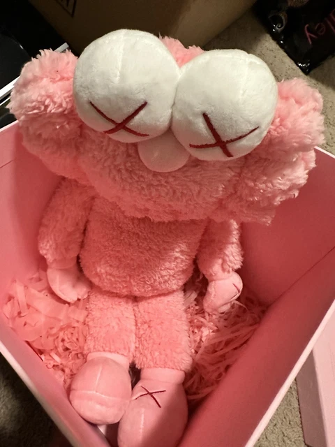KAWS BFF PLUSH (Edition of 3000) Pink Sesame Street No Box
