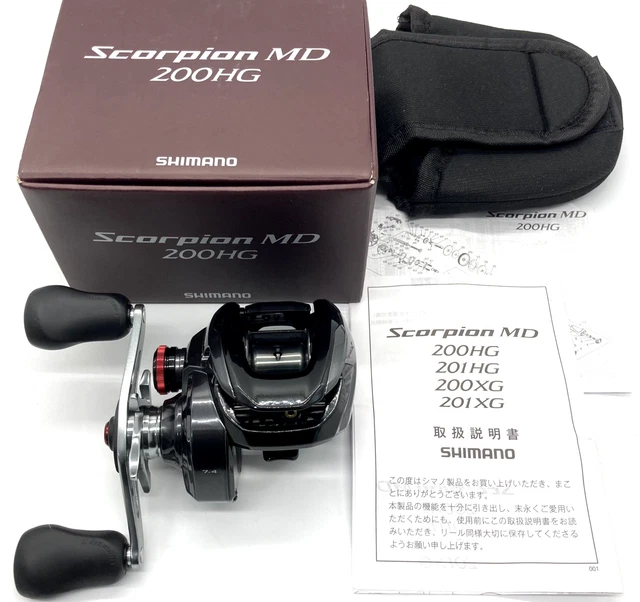 SHIMANO SCORPION MD 200XG Fishing Reel Right Handed