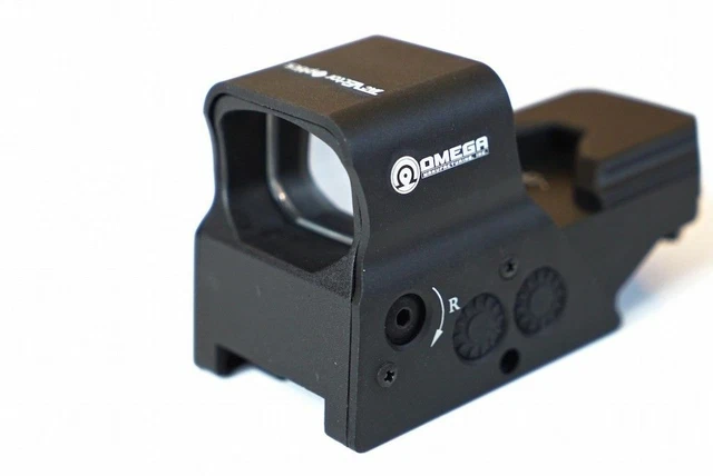 Red Dot Sight Vector Optics Omega 8 RETICULES Diamond Edition Chargeur solaire