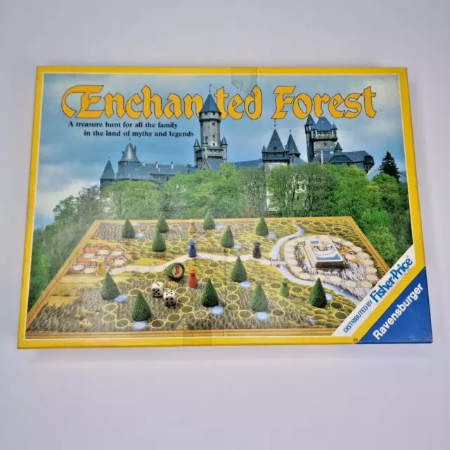 Rare Vintage 1987 Enchanted Forest Ravensburger Board Game - Complete