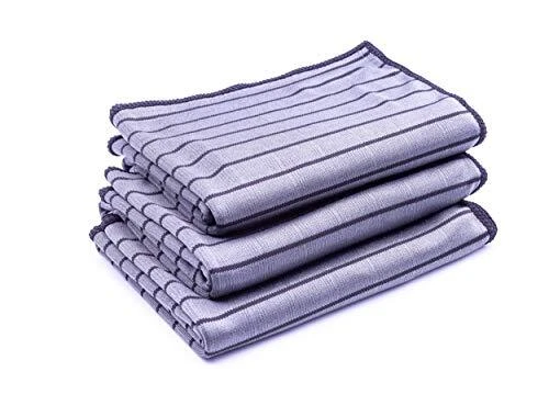 GW#Cool Carbon Magic Lot De 3 Chiffons - Tissu en Carbone Microfibre pour Net...