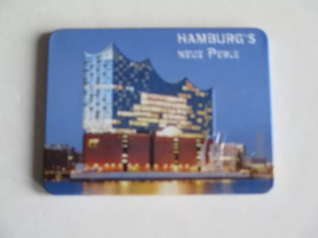 Hamburg "Hamburg's Neue Perle" Magnet Kühlschrankmagnet ca. 8 x 6 cm NEU