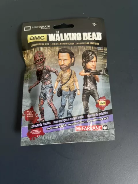 The Walking Dead - McFarlane Construction Set - Loot Crate Exclusive *NEW*