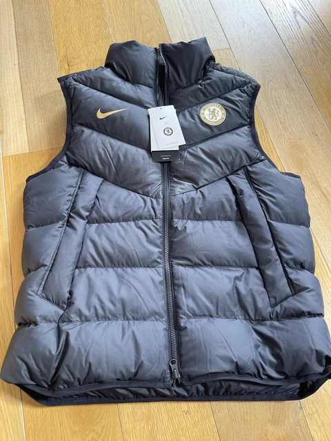 CHELSEA FC 2021 22 Nike Puffer Gilet Jacket Blue WindRunner medium NEW 99.99 PicClick UK