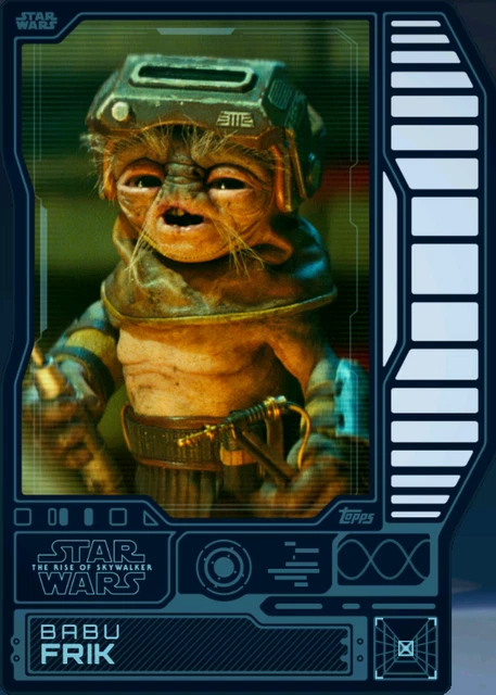 Topps Star Wars Base 2023 Series 3 Tier 1 White Hoard - Babu Frik (x500)