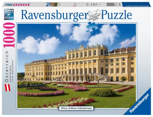 Ravensburger Puzzle 88229 - Schloss Schönbrunn - 1000 Teile Puzzle für Erwachs