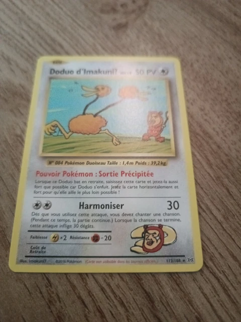 Doduo d'Imakuni ? Secret-XY12:Evolutions-112/108-Carte Pokemon Neuve Française