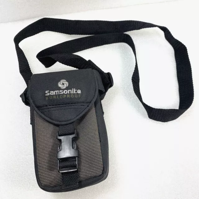 Samsonite Worldproof Camera Bag With Shoulder Strap Black, Model 1.1KB