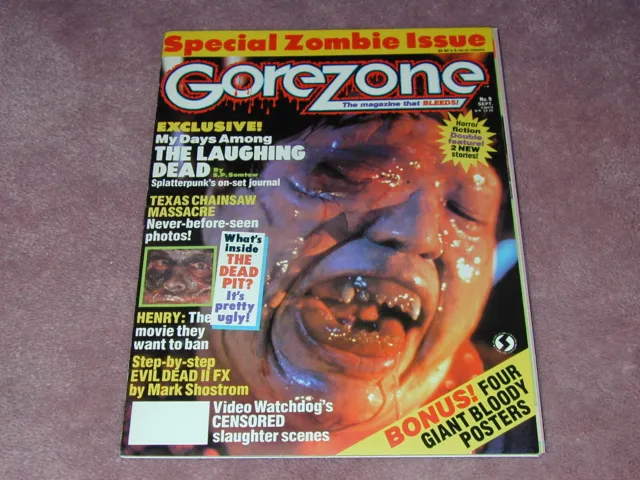 GOREZONE magazine # 9,  Free Shipping USA, Gore Zone