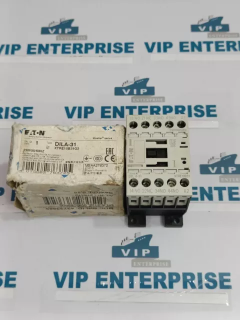 Eaton Xtre10B31G2 Auxiliary Contactor Free Fast Shipping