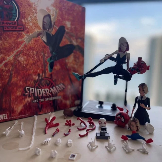 SPIDER-MAN INTO THE Spider-Verse SV Action Spider-Gwen Spider-Ham ...