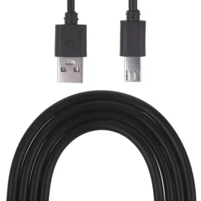 10mm Extended Tip USB to Micro USB Male Cable Convenient 1m/3.3ft Charger Cord