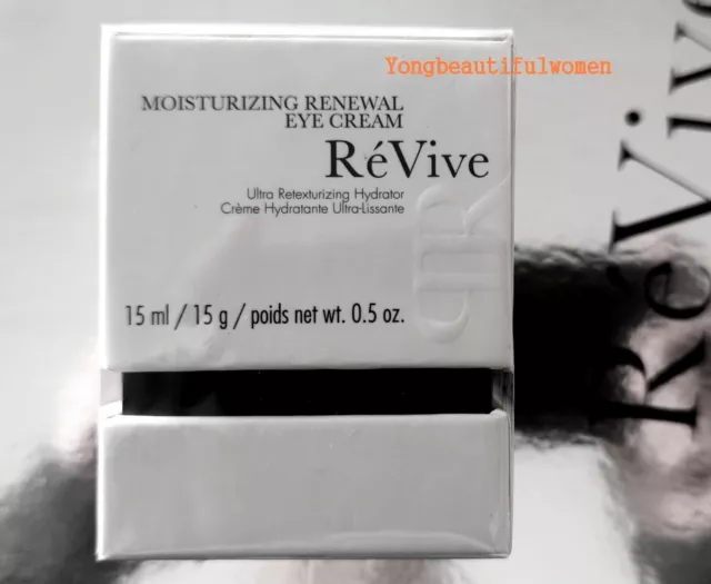 NEW ReVive Moisturizing Renewal Eye Cream 0.5oz Brand New In Sealed Box