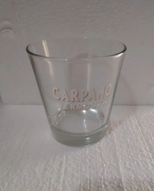 N.6 Bicchieri Carpano Vermouth Tumbler Sestriere 36cl bormioli rocco