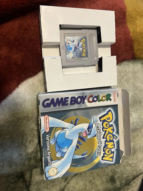 Pokemon version Argent - game boy color - Jeux vidéo