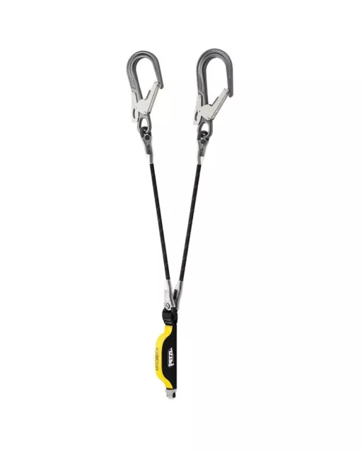 Petzl Absorbica-Y Schnur Doppel Mit Absorber Und Steckverbinder Mgo 80 CM ( Eu )