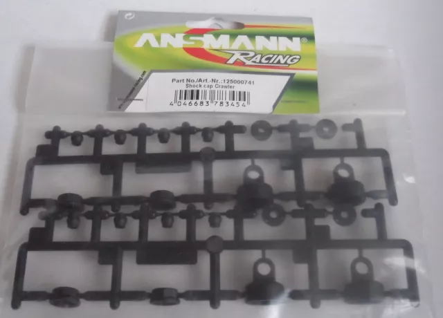 New Shock Caps Spare Parts For Ansmann Rock Ruler Crawler 1/10 125000741