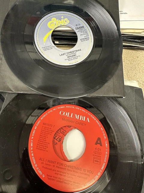 Ex Jukebox Christmas Records 7” Set 2