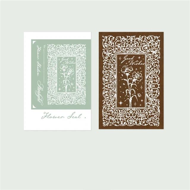 Stamp Beautify Handbooks Embossing Craft Engraving Lines Natural Texture