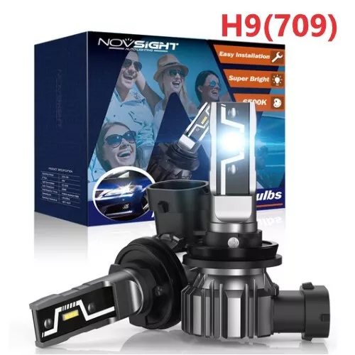 For HOLDEN COMMODORE VE VF NOVSIGHT H9(709) LED Headlight Globes Kit High Beam