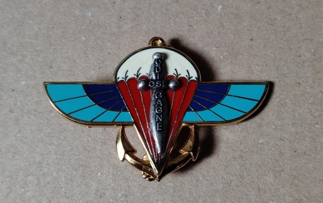 INSIGNE MILITAIRE BREVET De Parachutiste Fabricant DELSART EUR 30,00